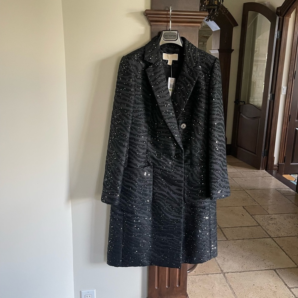 Michael Kors Classic Long Blazer or Coat Size 8…NWT